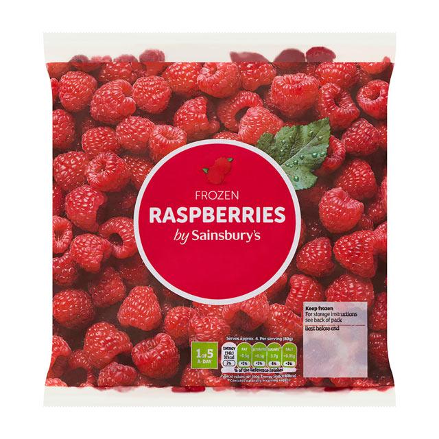 Buy Sainsbury's Raspberries UK 350g - BERRAUKSB350SF Online in Dubai ...