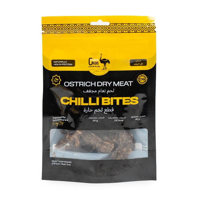 Ostrich Chilli Bites
