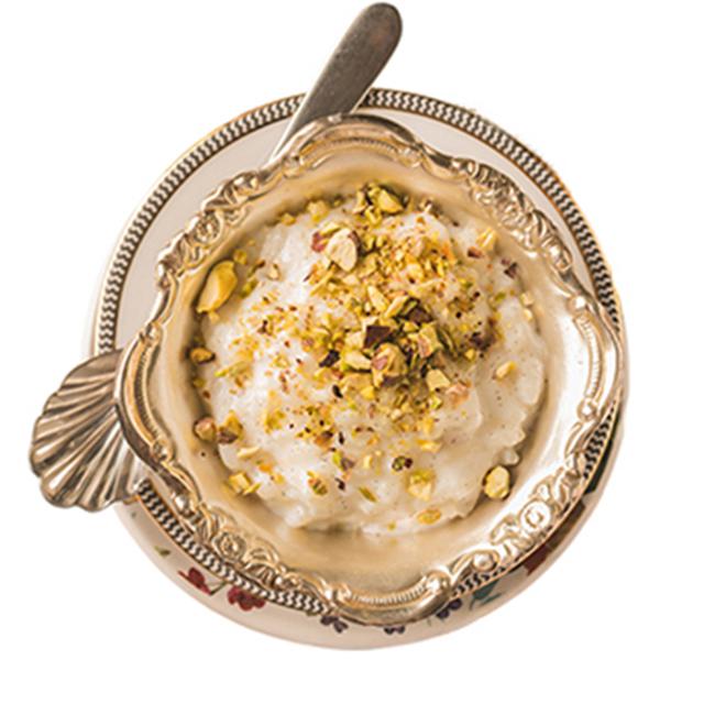 Rosewater & Pistachio Rice Pudding