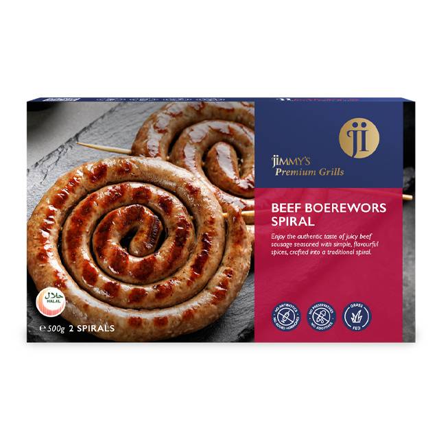 Beef Boerewors Spiral