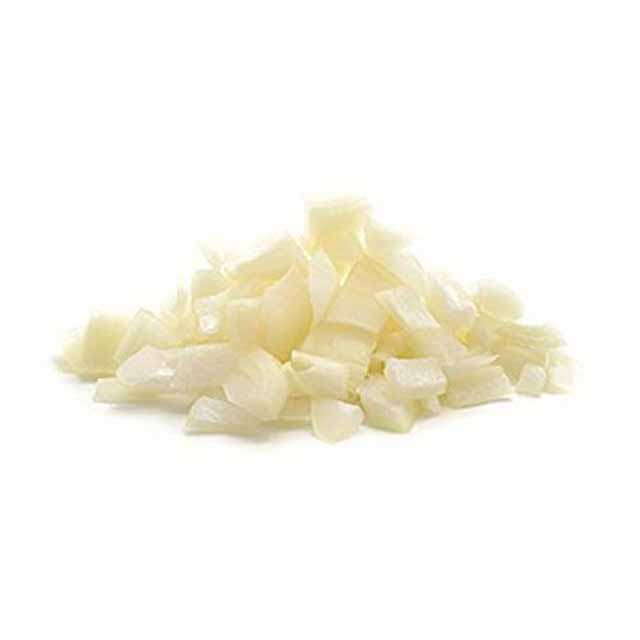 White Chopped Onions