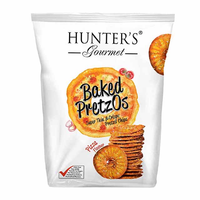 Buy Hunter's Gourmet Baked Pretzos UAE Pizza - 160g - SNKPPAEHG160L1 ...