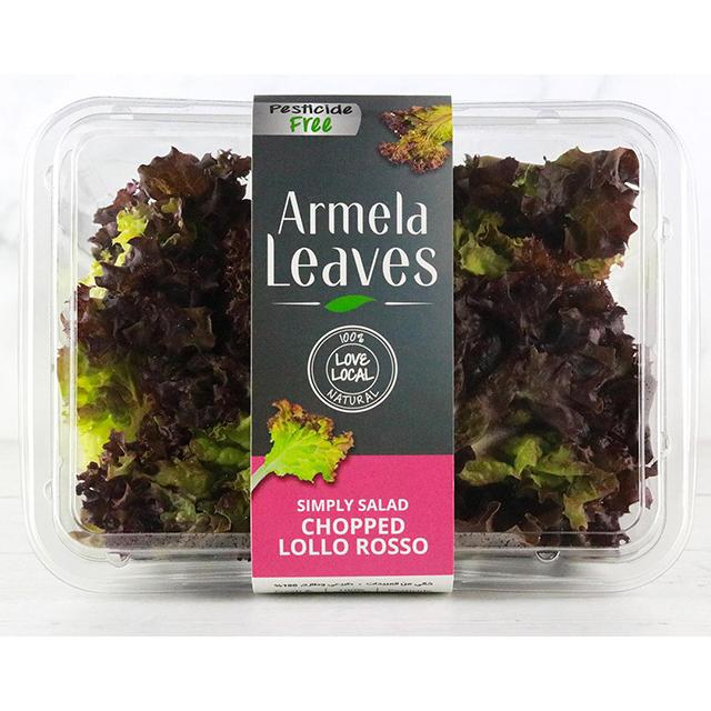 Fresh Chopped Lollo Rosso 1 pkt
