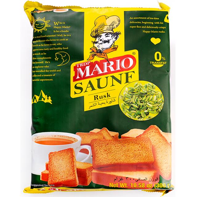 Buy Mario Saunf Rusk India 300g - MSRSSINMR300L1 Online in Dubai & UAE ...